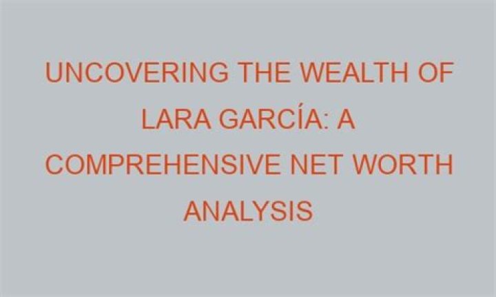 A Comprehensive Net Worth Analysis