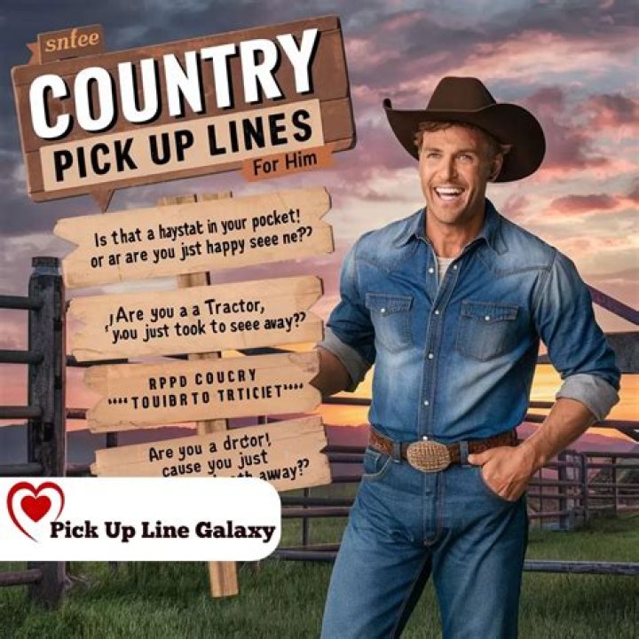 Discover Irresistible Country Pick Up Lines For Guys